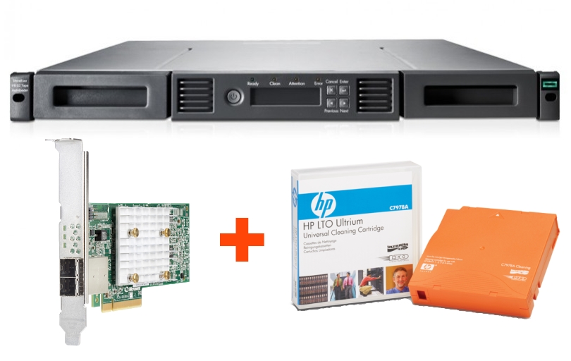   HPE MSL 1/8 LTO-8 Ultrium 30750 SAS +     !