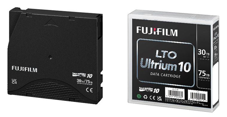 Fujifilm выпустила ленточные картриджи LTO Ultrium 10