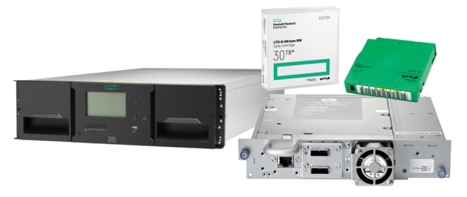 Ленточные библиотеки HPE StoreEver LTO-8 по специальной цене!