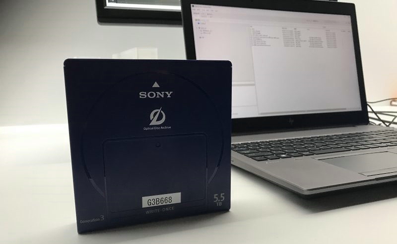 Sony объявила о выпуске 3-го поколения оптических дисков