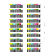 Комплект наклейки для ленточной библиотеки DELL LTO8 Storage Tape Labels (pack of 200 pieces), 801-1000, Cust Kit (389-DWQI)