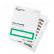 HPE Комплект баркод-наклеек HPE LTO-9 Ultrium RW Bar Code Label Pack (Q2017A)